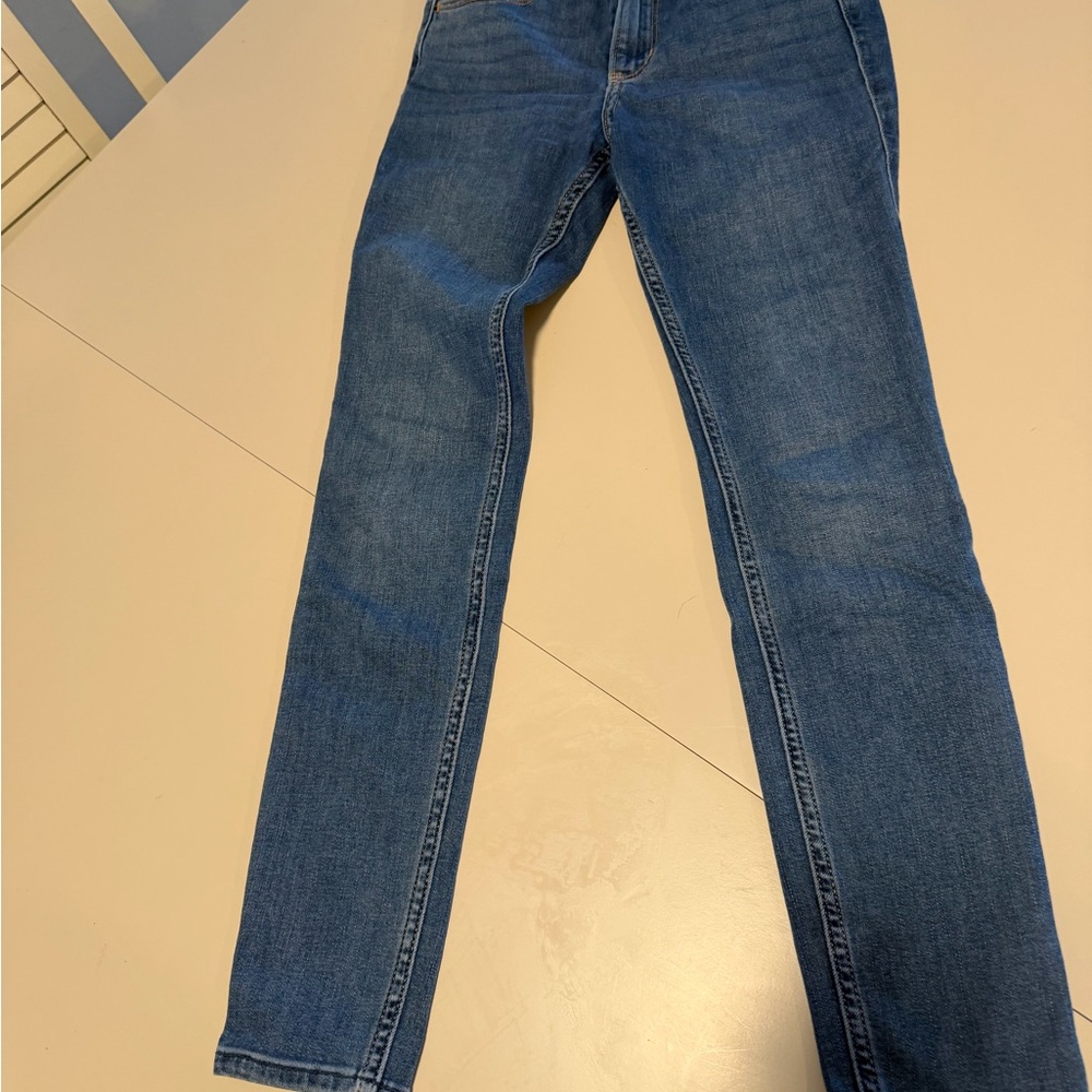 Hollister Blue Denim skinny Jeans size 2R